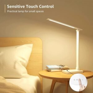 LED Desk Lamp (Touch Control, Dimmable)